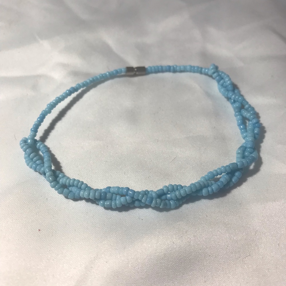 Braided seed beads bracelet